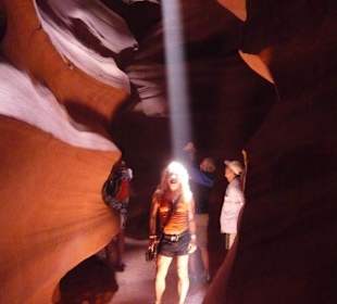 Upper Antelope Canyon by Page am Lake Powell