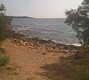 Naturstrand, nicht baden, verletzungsgefahr