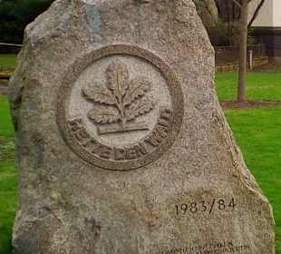 Mahnmal Rette den Wald in Bonn