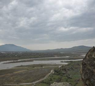 Skalne miasto Upliscyche w Gruzji