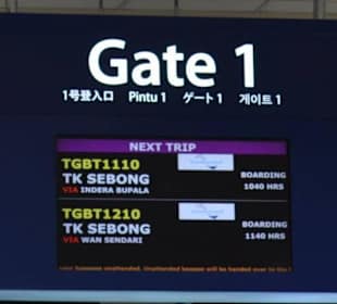 Überfahrt nach Bintan