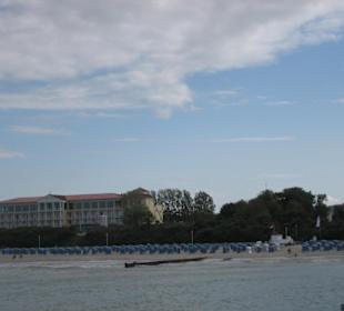 Blick von der Seebrücke auf Kühlungsborn