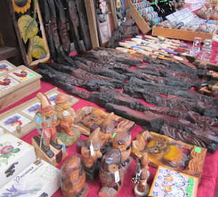 Souvenirs am Wodospad