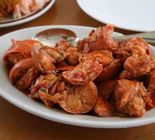 Traumhaftes Essen an Bord der Privatyacht