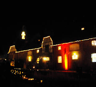 Dächer alles mit Lichter