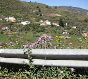 Fahrt durch die Berge