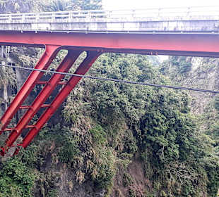 Brücke am Fanshuliao Canyon