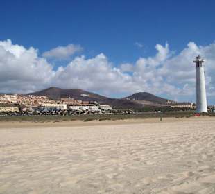 Strand beim Leuchtturm