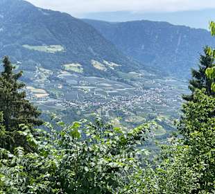 Ausblick auf Schenna