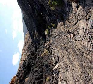 Hier geht's hoch - ein Barranco