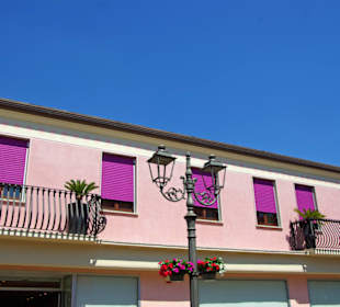 In Pink gehüllt