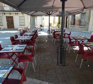 Terrassenplätze des Restaurant Le Quattrocento