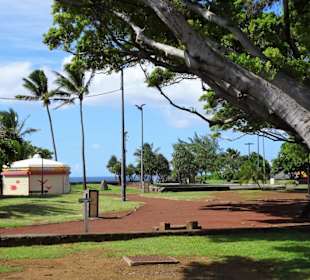 Wege an der Promenade Barachois