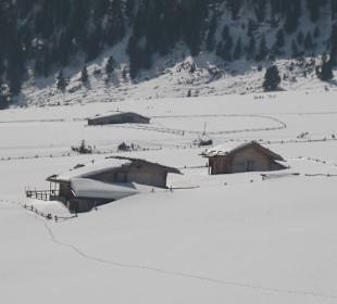 Schneeschuwandern auf der Villanderer Alm