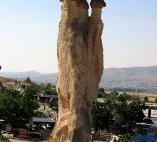 Imposantes Tuffsteingebilde