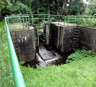 Alte Schleuse zur Semkenfahrt im Blockland
