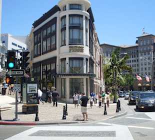 Blick Richtung Beverly Wilshire Hotel