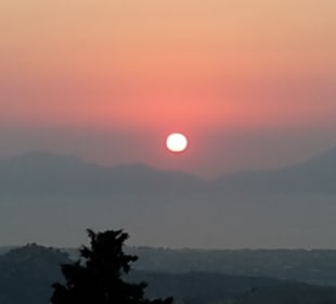 Sonnenuntergang Zia