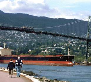 The Lions Gate Bridge