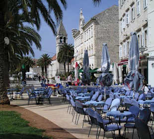 Am alten Fischmarkt in Trogir