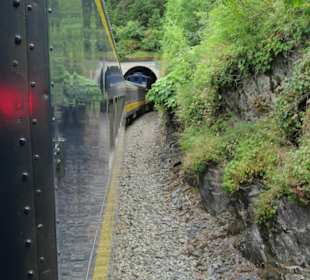 Auf dem Weg zu den Gletschern