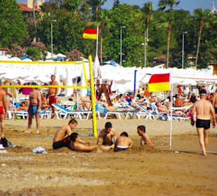 Vom Sunrise Richtung Side am Strand