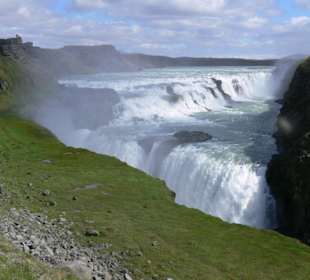 Gullfoss Wasserfall