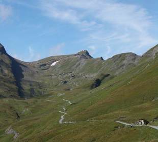 Blick auf den gelaufenen Weg