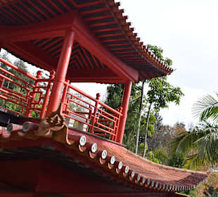 Asiatischer Themenbereich im Park