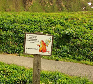 Hinweisschilder