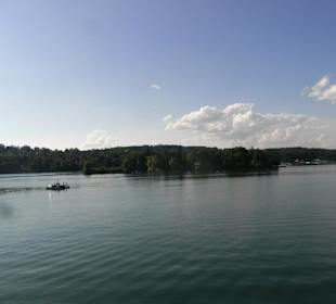 Die Roseninsel im Starnberger See