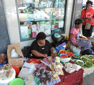 Auf dem Markt von Suva