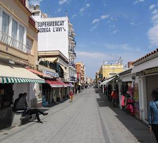 Einkaufsmeile Malgrat de Mar (Umgebung)