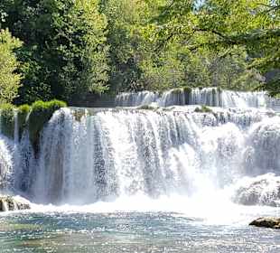 Die faszinierenden Wasserfälle des Nationalparkes.