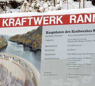 Tafel bei Rannatalsperre