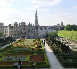 Brüssel im Monat Mai 