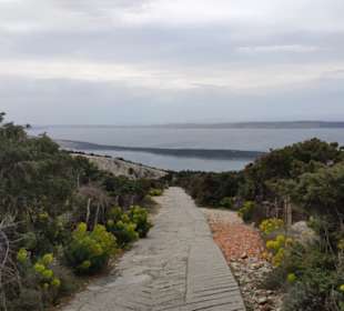 Jetzt geht es hinunter