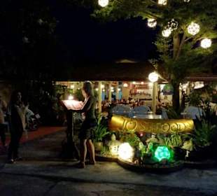 Eingang zum Restaurant