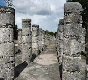 Die Ruinen von Chichen Itza