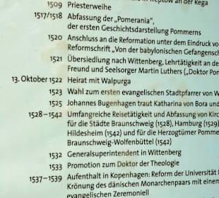 Lebenslauf von Bugenhagen
