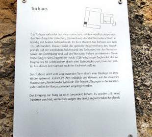Beschreibung Torhaus