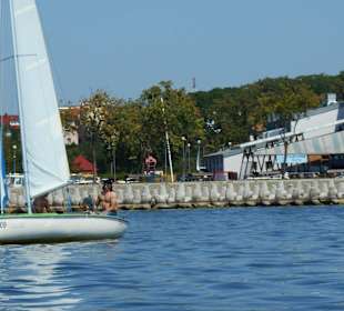 Żeglowanie po jeziorze Niegocin