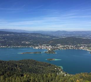 Panoramablcik auf den Wördersee