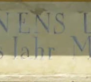 Inschrift über der Eingangstür von Dianenslust