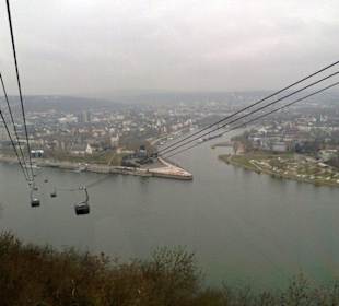 Deutsches Eck von der Festung