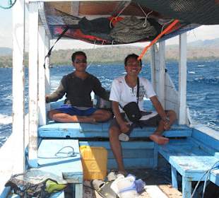 Mit Wayan auf dem Weg zur Menjangan Insel