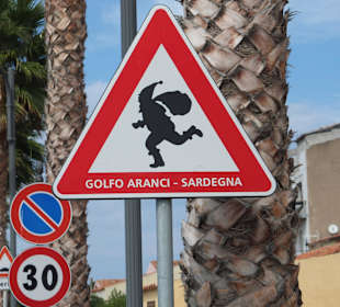 Lustiges Verkehrsschild