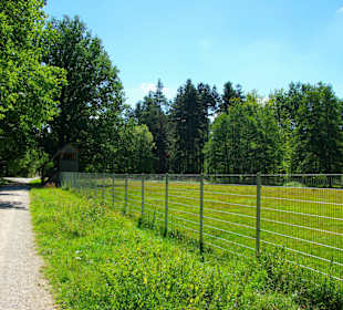 Entlang Rad-Wanderweg