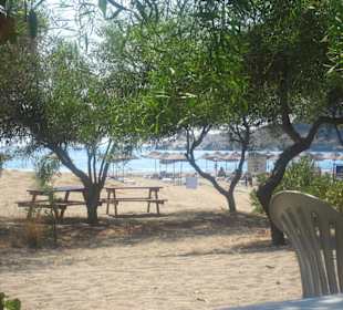 Blick auf den Strand