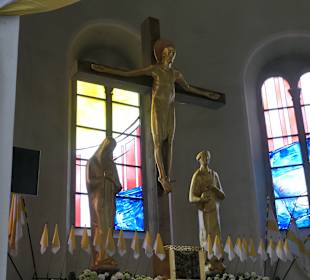 In der Kirche St. Michael und Johannes der Täufer